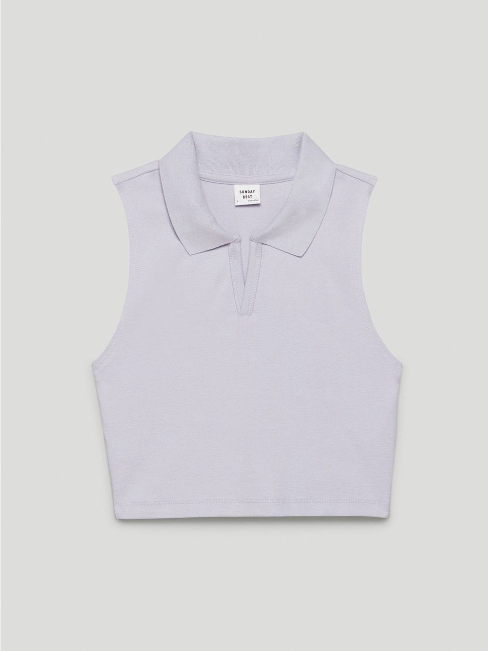 Aritzia Sunday Best Knox Cropped Tank
Lavish Lavender Collared, size S